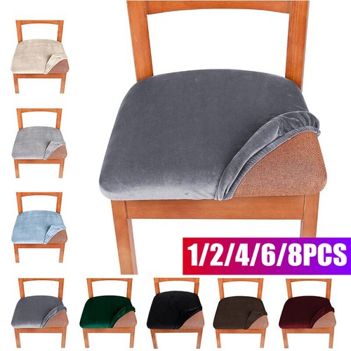 8pcs velvet kitchen dining - 1-8pcs,