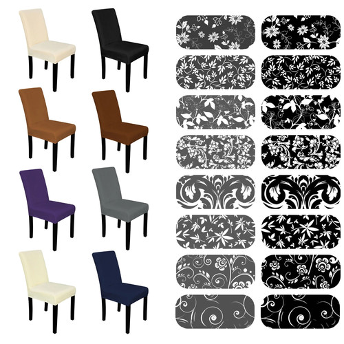 Velvet chair covers stretch - velvet,