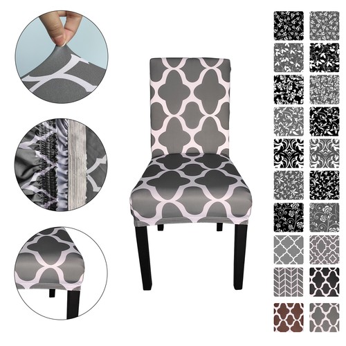 Chair cover printed dining - chair,